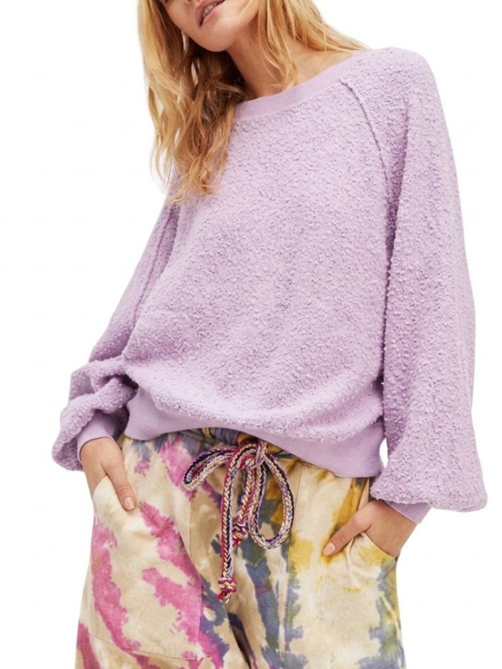 Free People "Found My Friend" Pullover Sweater